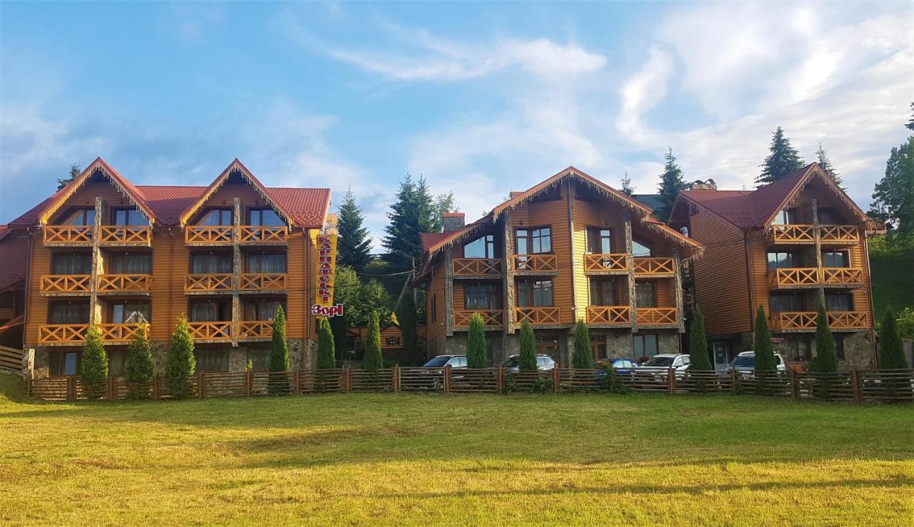 Karpatski Zori Hotel Bukovel Exterior photo